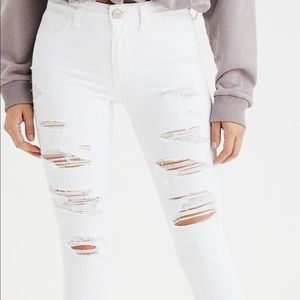 White American Eagle Jeans